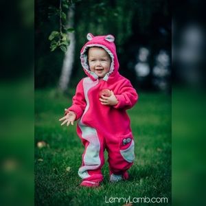 Lenny Lamb Fleece Suit Size 60 🐑